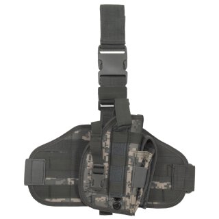 Pistolenbeinholster, "Molle", Bein-und Gürtelbef., AT-digi.