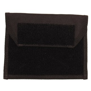Brusttasche, Klett, "MOLLE", Modular System, schwarz