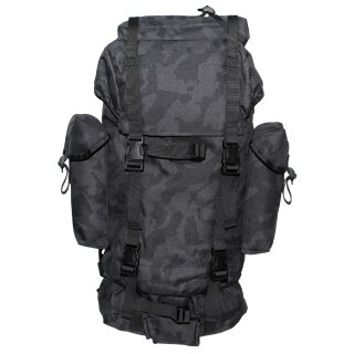 BW Kampfrucksack, night-camo, groß, Mod.