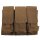 Magazintasche dreifach,&quot;MOLLE&quot; Modular System, coyote tan