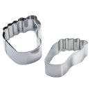 Ausstechformen Füßchen 3er Set