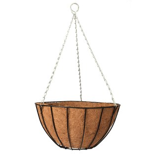Gardman Hängeampel mit Kokos Einlage und Kette 40CM