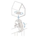 Emsa Universalhalter für Geländer