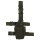 Pistolenbeinholster, oliv, verstellbar, rechts