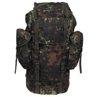 BW Kampfrucksack, flecktarn, groß, Mod.