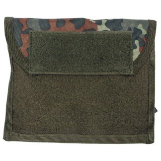Brusttasche, Klett, "MOLLE", Modular System, flecktarn