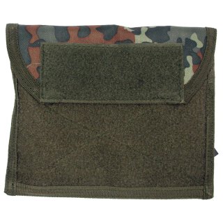 Brusttasche, Klett, &quot;MOLLE&quot;, Modular System, flecktarn