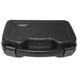 Pistolen-Koffer, Kunststoff, groß, abschließbar, schwarz