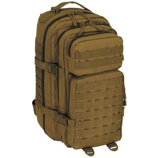 US Rucksack, Assault I, Basic, coyote tan