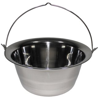 Ungar. Gulaschkessel, Edelstahl, 22 Liter