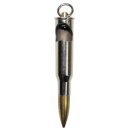 Anhänger-Patrone, "Mosin", silber, mit...