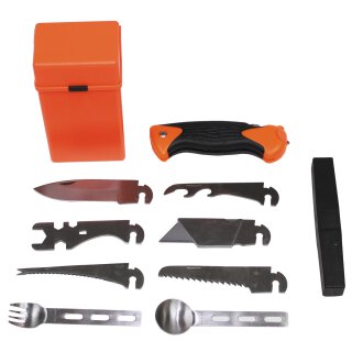 Überlebensset, "SPECIAL", 27-teilig, orange Box