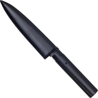 Original Japanisches Allzweckmesser mit Holzscheide schwarz