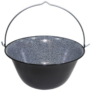 Ungar. Gulaschkessel, Emaille, 40 Liter