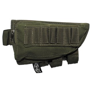 Gewehrschaft-Tasche, oliv, gefüttert