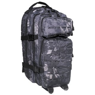 US Rucksack, Assault I, Laser, snake black