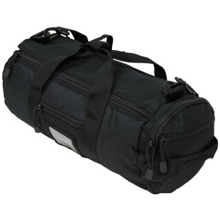 Einsatztasche, rund, "MOLLE", schwarz