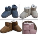 Baby Lammfell Krabbelschuhe verschiedene Farben mit...