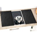 Multi-Glasschneideplatte, 2er Pack, Motiv: Schiefer