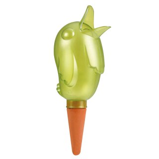 Scheurich Bördy XL, Waterreserve Wasserspender aus Kunststoff und Tonkegel, Green Pearl, 29 cm hoch