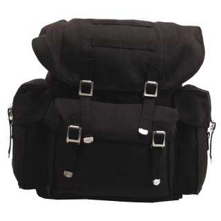 BW Rucksack, Mod., schwarz, mit Tr&auml;ger (wie BW Packtasche)