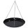 Ungar. Grillpfanne, Emaille, mit Kette, Durchm.: 42 cm