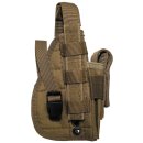 Pistolenholster, "Molle", coyote tan