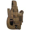 Pistolenholster, &quot;Molle&quot;, coyote tan