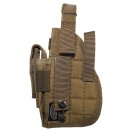 Pistolenholster, "Molle", coyote tan