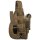 Pistolenholster, "Molle", coyote tan
