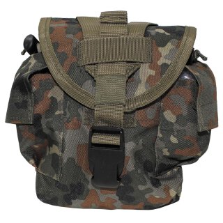 Trinkflaschen Tasche &quot;Molle&quot;, flecktarn