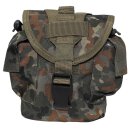 Trinkflaschen Tasche "Molle", flecktarn