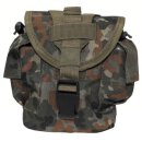 Trinkflaschen Tasche "Molle", flecktarn