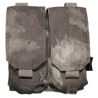 Magazintasche doppelt,"MOLLE", Modular System, HDT-camo