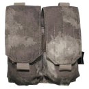 Magazintasche doppelt,"MOLLE", Modular System, HDT-camo