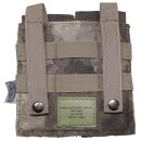 Magazintasche doppelt,"MOLLE", Modular System, HDT-camo