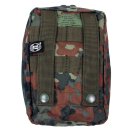 Mehrzwecktasche,&quot;MOLLE&quot;,klein, Modular System, flecktarn