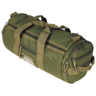 Einsatztasche, rund, "MOLLE", oliv