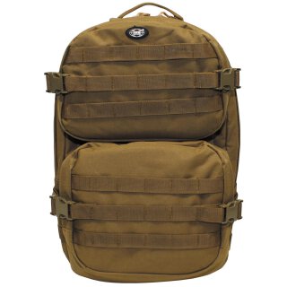 US Rucksack, Assault II, coyote tan