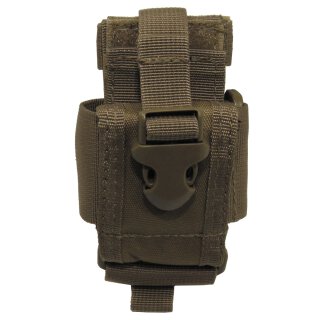 Handyhalter, coyote tan, MOLLE, größenverstellbar