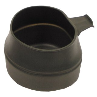 Faltbecher, "Fold-A-Cup", Kunststoff, oliv, 200 ml