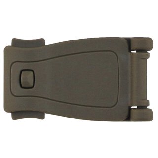 Adapter-Clip, Plastik, MOLLE, coyote tan