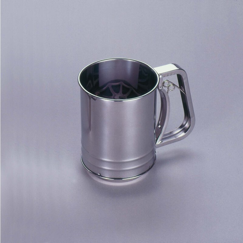 Edelstahl-Mehlsieb, 20 Cm Durchmesser – Feinmaschig Für Mehl, Puderzucker & Backzutaten