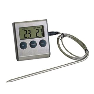 Digital-Bratenthermometer mit Timerfunktion